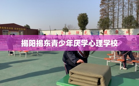 揭阳揭东青少年厌学心理学校