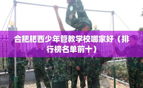 合肥肥西少年管教学校哪家好(排行榜名单前十) 合肥肥西少年管教学校哪家好(排行榜名单前十)