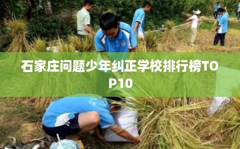 石家庄问题少年纠正学校排行榜TOP10