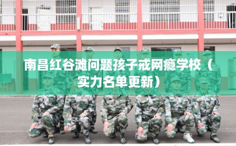 南昌红谷滩问题孩子戒网瘾学校（实力名单更新）