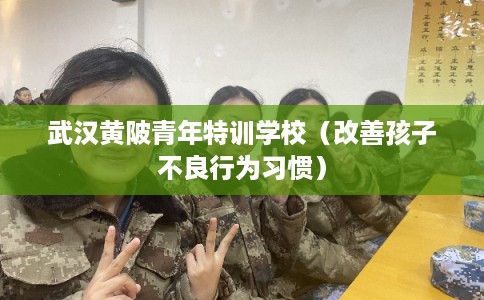 武汉黄陂青年特训学校(改善孩子不良行为习惯) 武汉黄陂青年特训学校(改善孩子不良行为习惯)