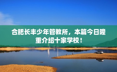 合肥长丰少年管教所，本篇今日隆重介绍十家学校！