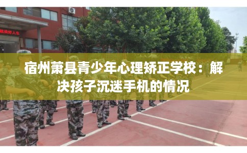 宿州萧县青少年心理矫正学校：解决孩子沉迷手机的情况