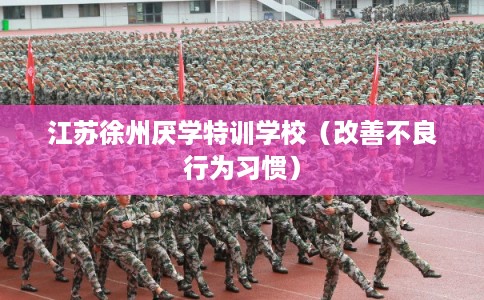 江苏徐州厌学特训学校（改善不良行为习惯）