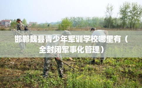 邯郸魏县青少年军训学校哪里有(全封闭军事化管理) 邯郸魏县青少年军训学校哪里有(全封闭军事化管理)