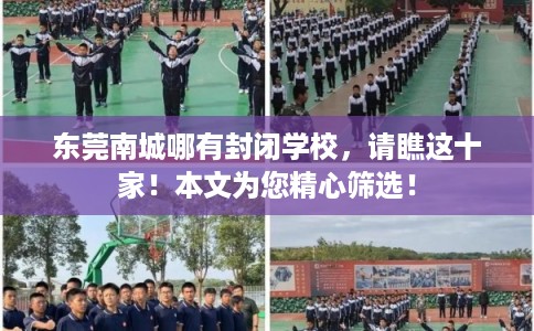 东莞南城哪有封闭学校,请瞧这十家!本文为您精心筛选! 东莞南城哪有封闭学校,请瞧这十家!本文为您精心筛选!
