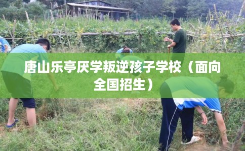唐山乐亭厌学叛逆孩子学校（面向全国招生）