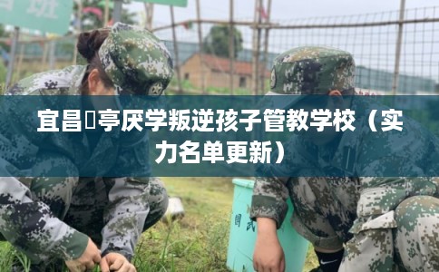 宜昌猇亭厌学叛逆孩子管教学校（实力名单更新）