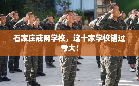 石家庄戒网学校,这十家学校错过亏大! 石家庄戒网学校,这十家学校错过亏大!