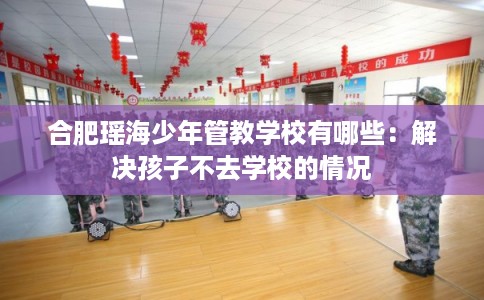 合肥瑶海少年管教学校有哪些：解决孩子不去学校的情况