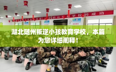 湖北随州叛逆小孩教育学校,本篇为您详细阐释! 湖北随州叛逆小孩教育学校,本篇为您详细阐释!