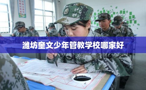 潍坊奎文少年管教学校哪家好