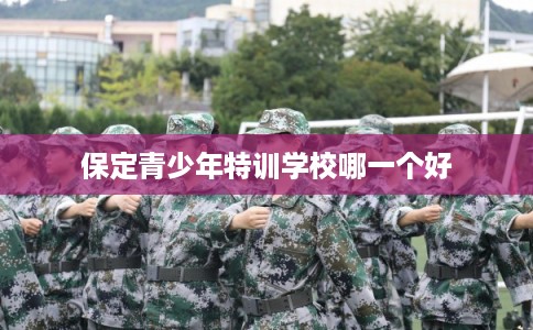 保定青少年特训学校哪一个好