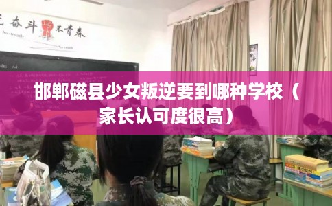 邯郸磁县少女叛逆要到哪种学校(家长认可度很高) 邯郸磁县少女叛逆要到哪种学校(家长认可度很高)