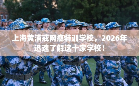 上海黄浦戒网瘾特训学校，2026年迅速了解这十家学校！