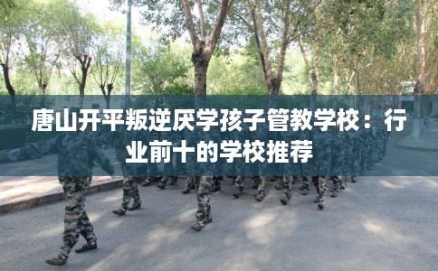 唐山开平叛逆厌学孩子管教学校：行业前十的学校推荐