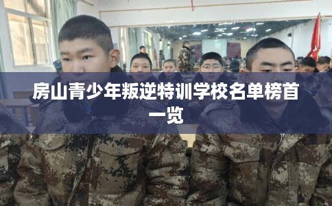 房山青少年叛逆特训学校名单榜首一览