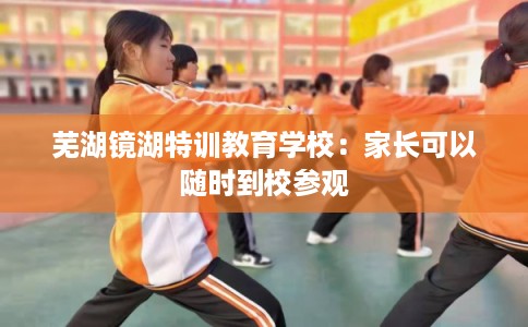 芜湖镜湖特训教育学校：家长可以随时到校参观