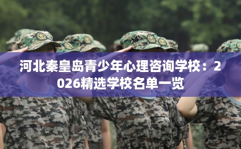 河北秦皇岛青少年心理咨询学校：2026精选学校名单一览