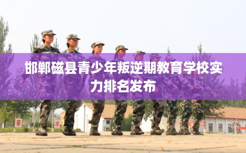 邯郸磁县青少年叛逆期教育学校实力排名发布