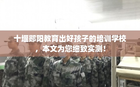 十堰郧阳教育出好孩子的培训学校，本文为您细致实测！