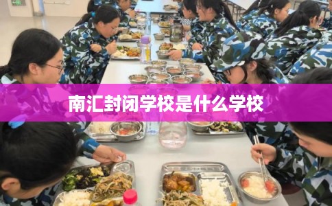 南汇封闭学校是什么学校