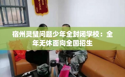 宿州灵璧问题少年全封闭学校：全年无休面向全国招生