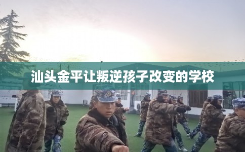汕头金平让叛逆孩子改变的学校