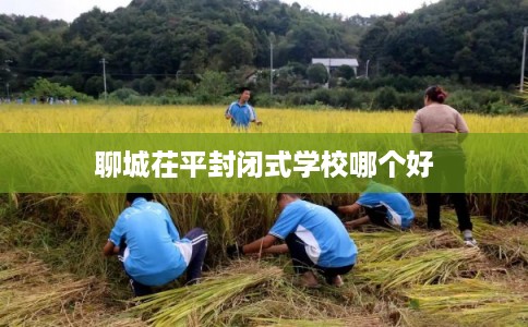 聊城茌平封闭式学校哪个好