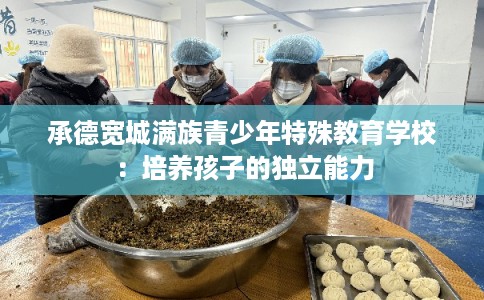 承德宽城满族青少年特殊教育学校：培养孩子的独立能力