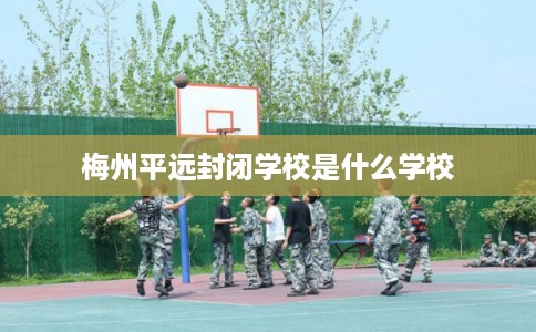 梅州平远封闭学校是什么学校