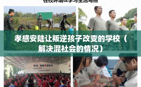 孝感安陆让叛逆孩子改变的学校（解决混社会的情况）