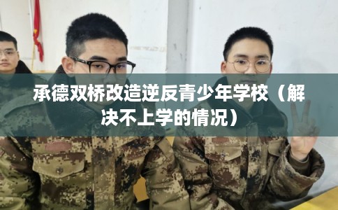承德双桥改造逆反青少年学校(解决不上学的情况) 承德双桥改造逆反青少年学校(解决不上学的情况)