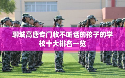 聊城高唐专门收不听话的孩子的学校十大排名一览 聊城高唐专门收不听话的孩子的学校十大排名一览