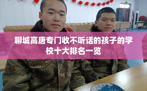 聊城高唐专门收不听话的孩子的学校十大排名一览