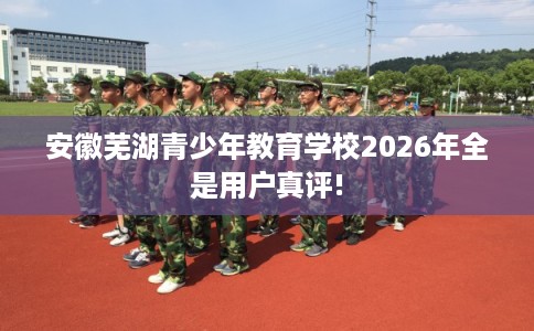 安徽芜湖青少年教育学校2026年全是用户真评!