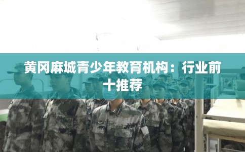 黄冈麻城青少年教育机构：行业前十推荐