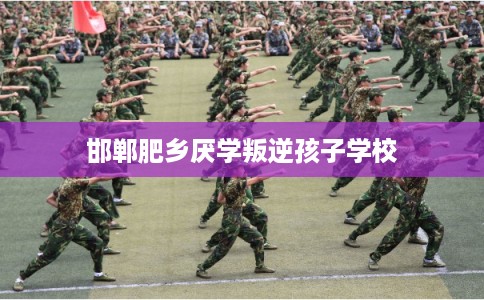 邯郸肥乡厌学叛逆孩子学校