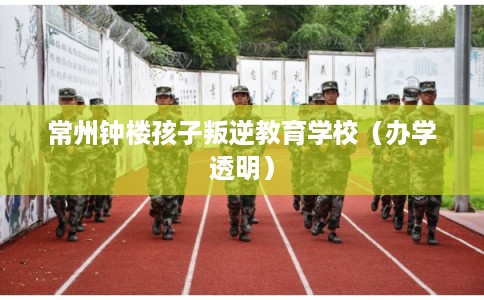 常州钟楼孩子叛逆教育学校（办学透明）