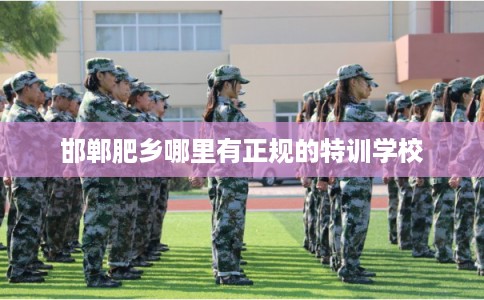 邯郸肥乡哪里有正规的特训学校 邯郸肥乡哪里有正规的特训学校