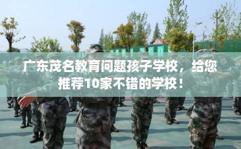 广东茂名教育问题孩子学校，给您推荐10家不错的学校！