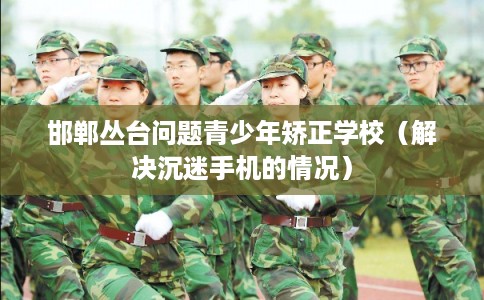 邯郸丛台问题青少年矫正学校(解决沉迷手机的情况) 邯郸丛台问题青少年矫正学校(解决沉迷手机的情况)