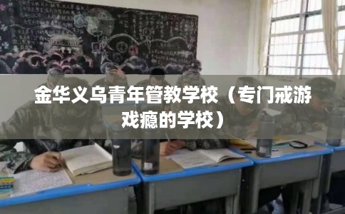 金华义乌青年管教学校（专门戒游戏瘾的学校）