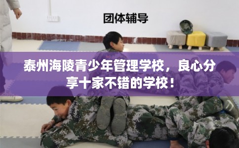 泰州海陵青少年管理学校,良心分享十家不错的学校! 泰州海陵青少年管理学校,良心分享十家不错的学校!