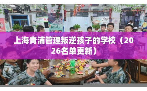 上海青浦管理叛逆孩子的学校（2026名单更新）