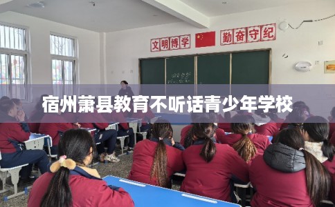 宿州萧县教育不听话青少年学校