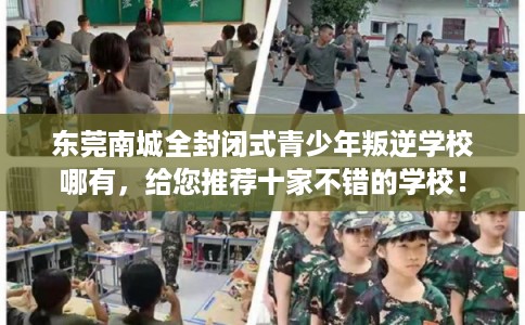 东莞南城全封闭式青少年叛逆学校哪有,给您推荐十家不错的学校! 东莞南城全封闭式青少年叛逆学校哪有,给您推荐十家不错的学校!