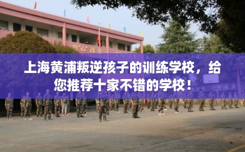 上海黄浦叛逆孩子的训练学校，给您推荐十家不错的学校！