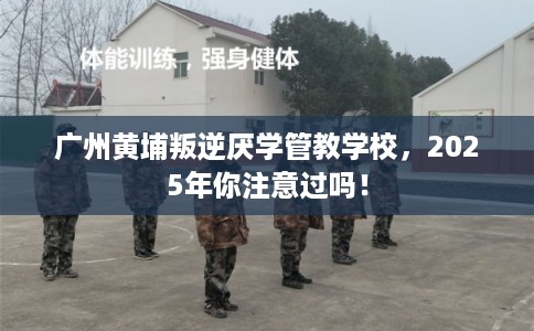 广州黄埔叛逆厌学管教学校，2025年你注意过吗！