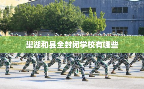 巢湖和县全封闭学校有哪些